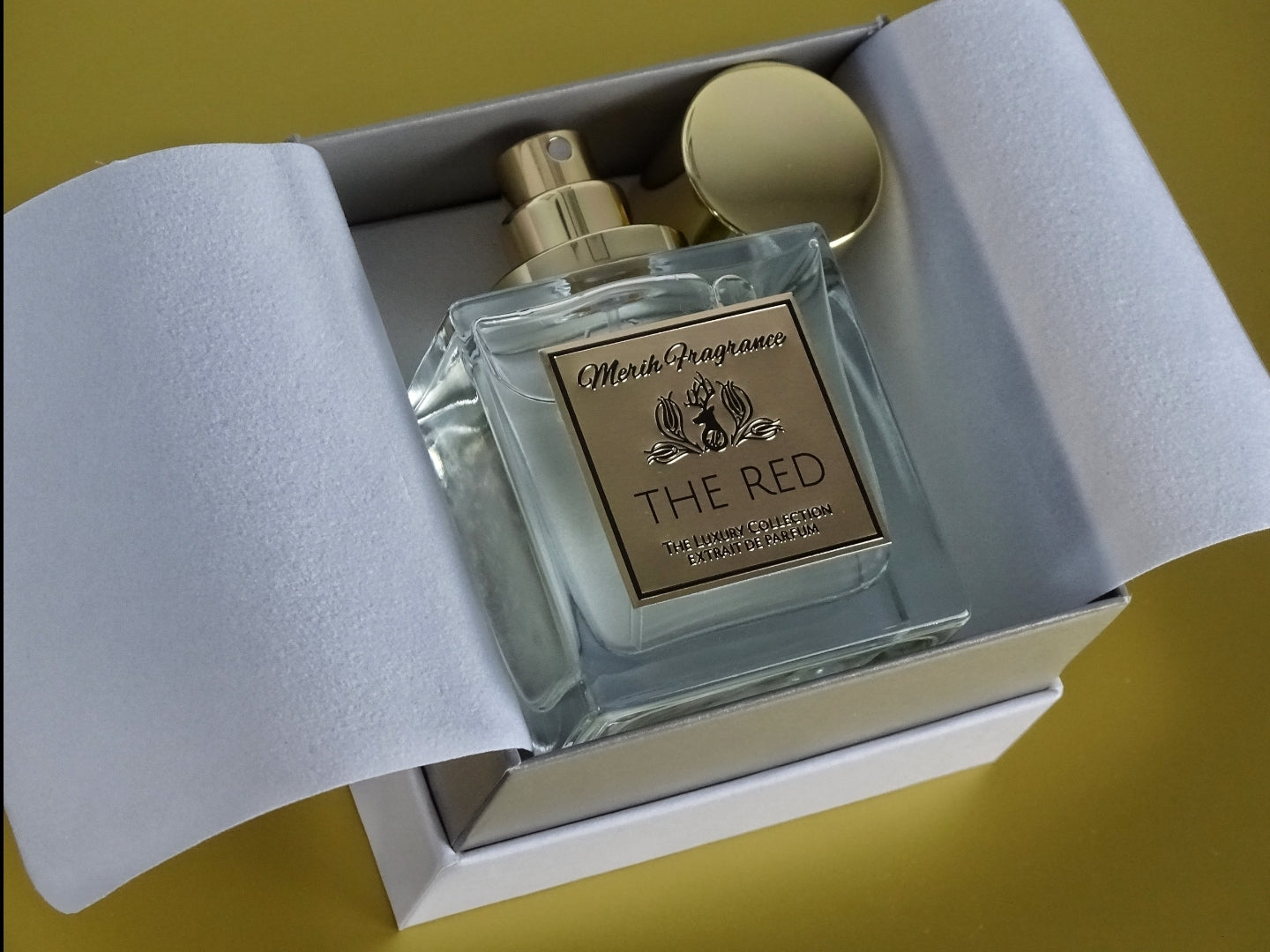The Red Parfüm in seiner eco verpackungs box